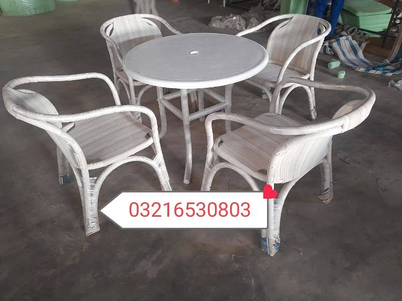 outdoor garden upvc chairs Rattan chairs restaurant chairs 16