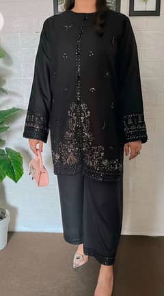 black shalwar kameez