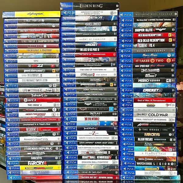 PS4 / Playstation 4 used games in 10/10 condition 0