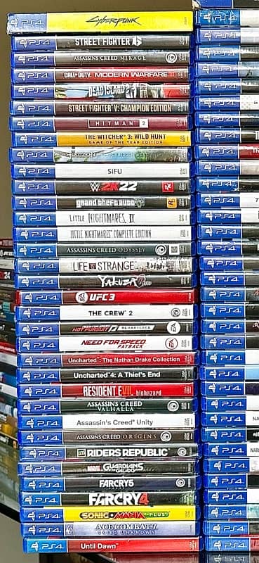 PS4 / Playstation 4 used games in 10/10 condition 4