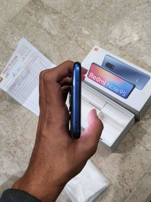 Redmi note 9s. complete box never open repair 4