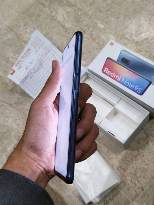 Redmi note 9s. complete box never open repair 5