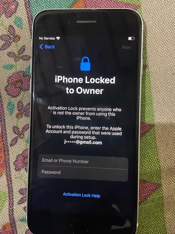 iPhone SE 2020 ICloud locked Non Pta 0