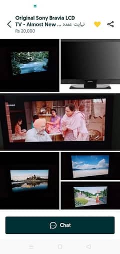 Original Sony Bravia LED TV for Sale