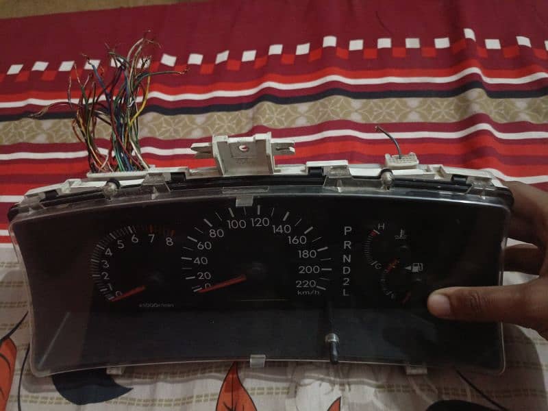 Toyota corolla Xli speed meter 1