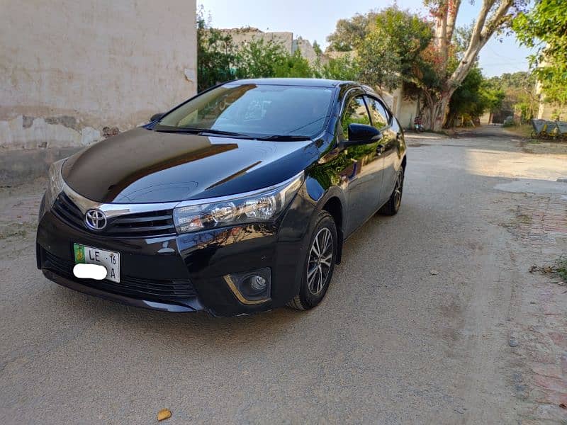 Toyota Corolla GLI automatic 2016 8