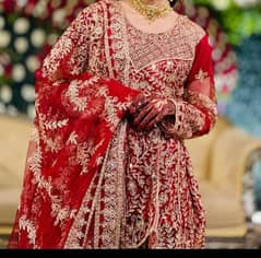 Bridals Red Lehnga( Price can be less on negotiable)