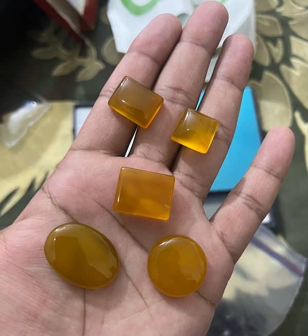 Natural Aqeeq Stones 3