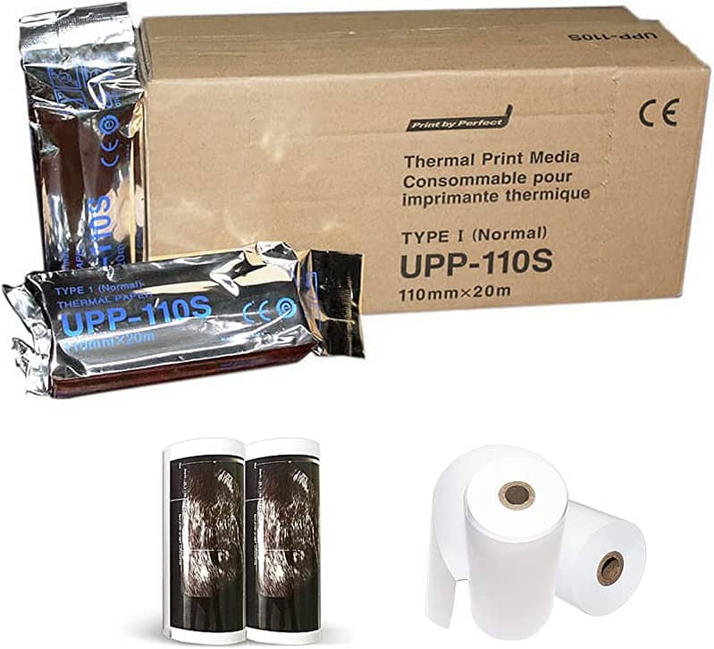 Ultrasound roll ECG roll Printer roll Plotter roll Premium wax ribbon 1