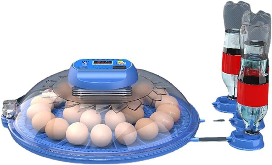 26 chiken Eggs New Intelligent Automatic Egg Incubator Dual Power 12v 1