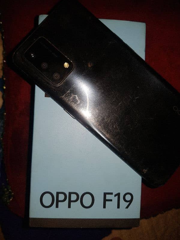 Oppo f19 6gb+4 128 Daba  cabal sath hai 1