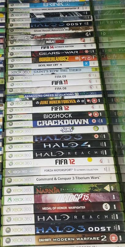 xbox 360 original games cds dvd 03274787662 0