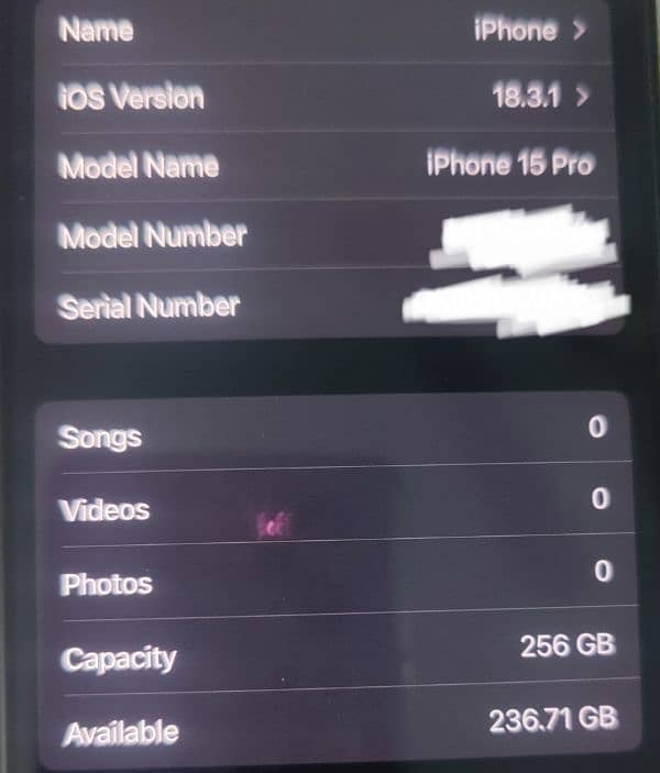 iphone 15 pro 256gb non PTA 2