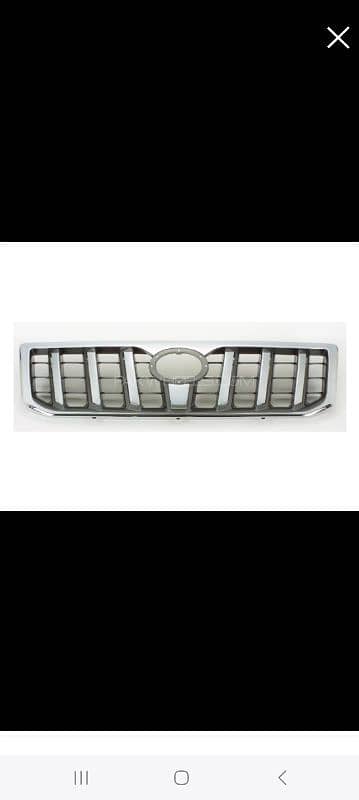 Frant grill prado jeep 2005 0