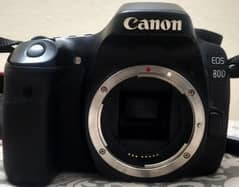 Canon D80 DSLR Camera / Body for Sale – Excellent Condition!