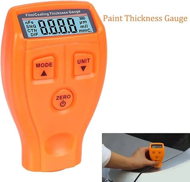 Car Paint Thickness Gauge Auto Film Coating Test Meter 1