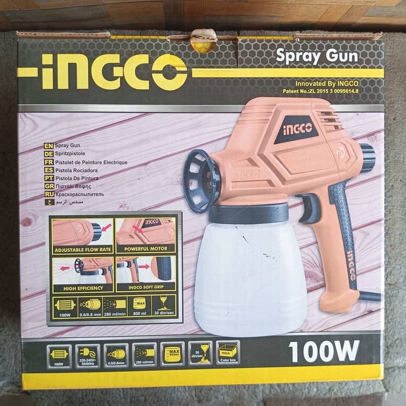 Ingco Spray Gun 100 Watts 0