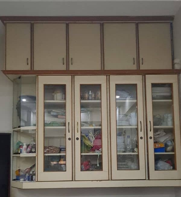 Wooden cabinet for walls 1