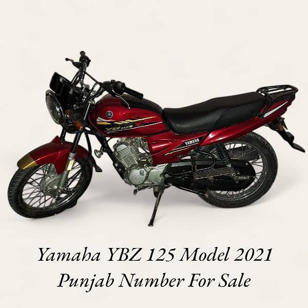 Yamaha YBZ 125 Model 2021 Punjab Number 0