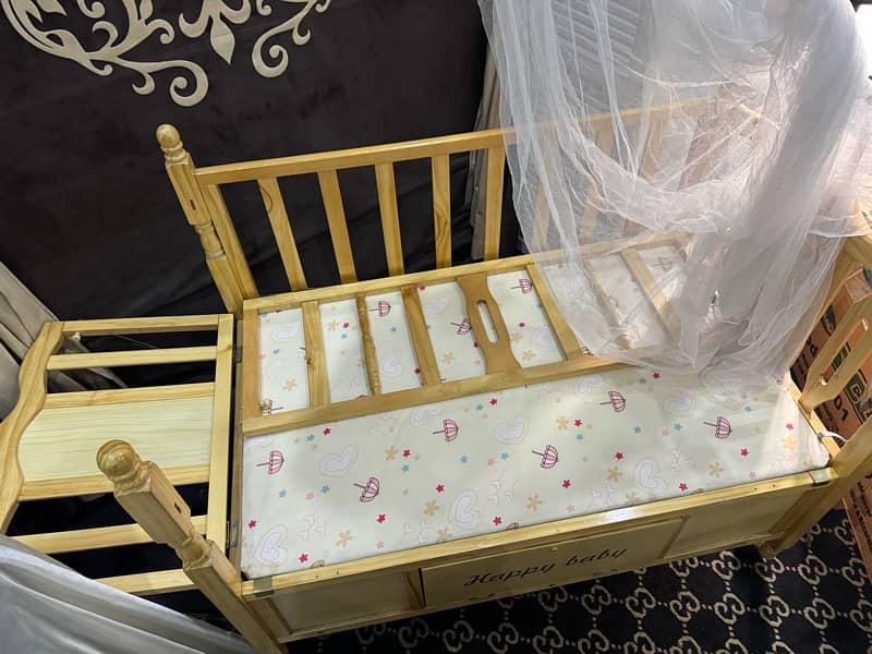 kids wooden baby cot 4