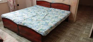 Single Bed Set - Wooden (Original Sheesham)  - Without Matress