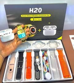 H20 Ultra Smartwatch 10 In 1 Ultra Smart Watch