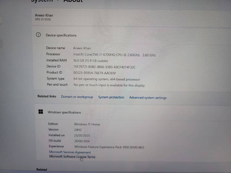 Dell Xps 15 9550 Gtx 960 4