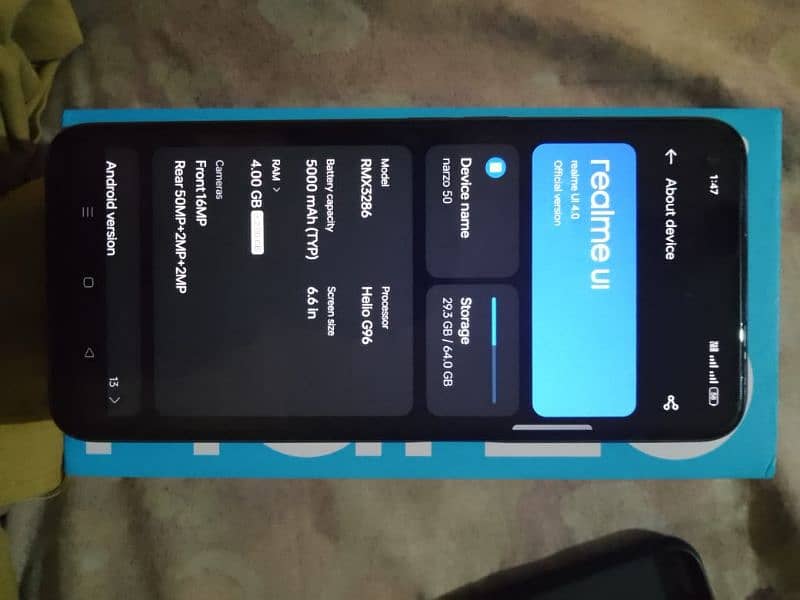 Realme Narzo 50 8