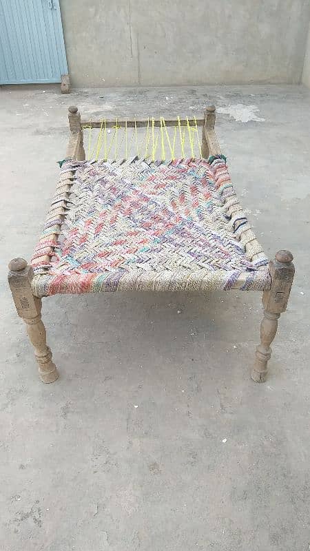 wooden charpai for sale 1