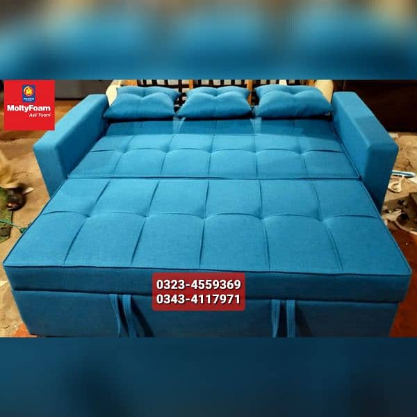 Sofa cum bed Molty double bed folding bed / dining table / sofacumbed 14