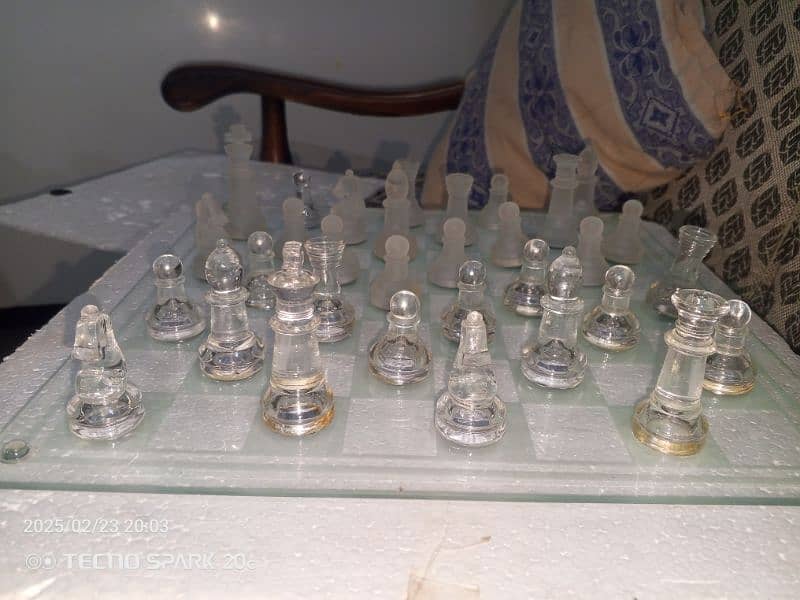 Crystal Chess Set 1