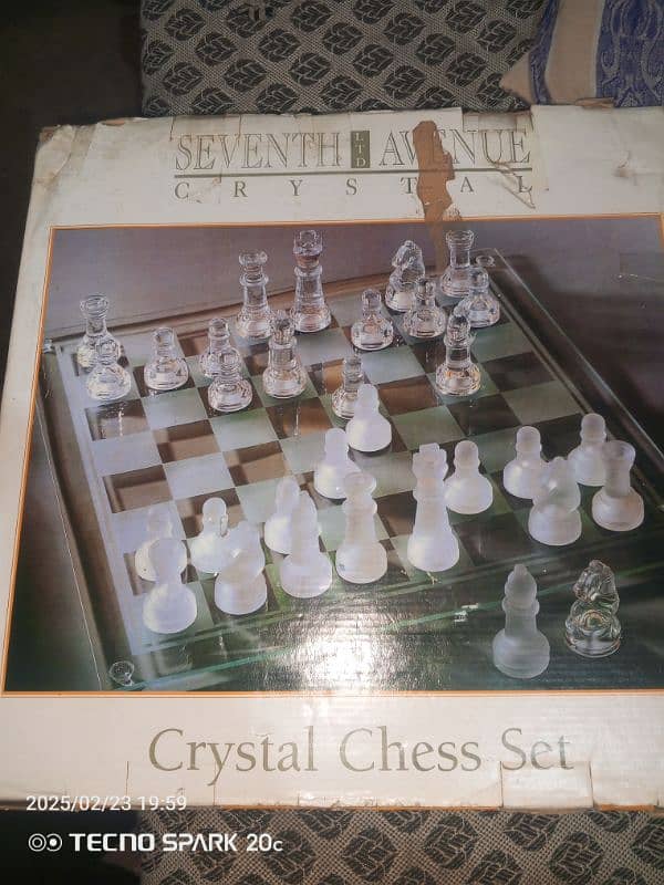 Crystal Chess Set 3