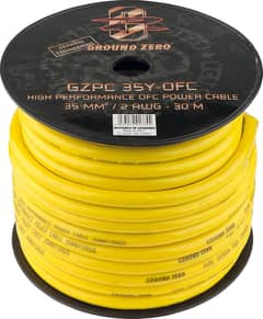 Ground Zero 2 Awg OFC Wire + Soundstream 0 Awg CCA Wire