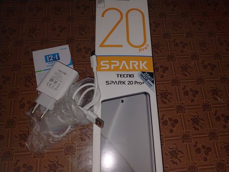 Techno Spark 20 Pro Plus for Sale! Only 6 months used. 7