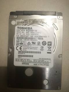 New Toshiba 1tb hard drive