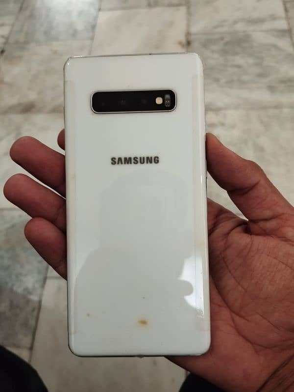 samsung s10pluss 8/512 GB full saf 1 scrich b ni hai 1