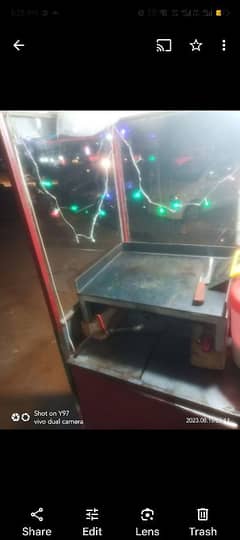 hot plate for shawarma and burger