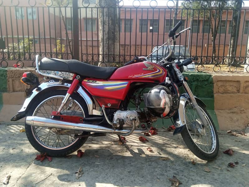 Honda CD 70 Rwp number 1