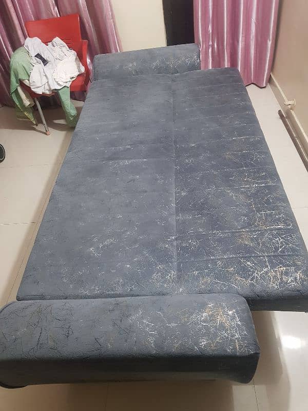 sofa cum bed for urgent sale 2