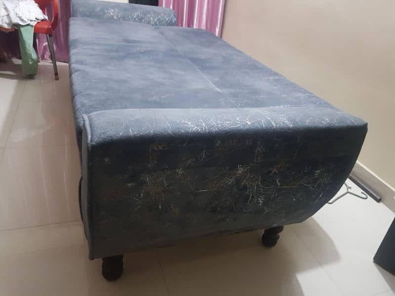 sofa cum bed for urgent sale 3