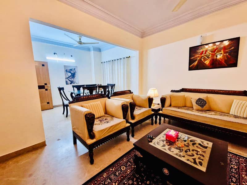 Furnished 3 Bed Apartment F-11 Markaz 2