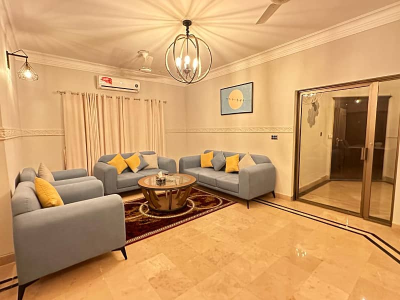 Furnished 3 Bed Apartment F-11 Markaz 5