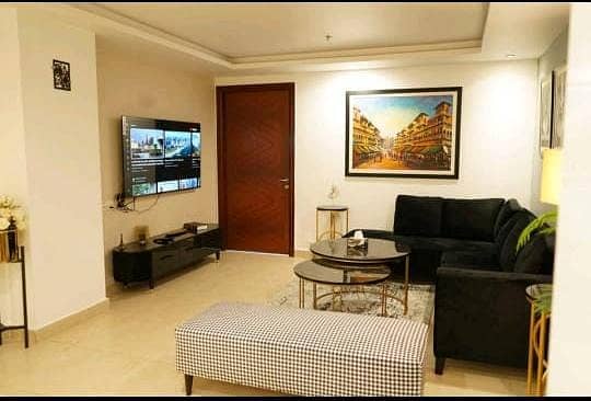 Presidential one Bedroom Apartment At Gold Crest Mall On Daily Basis 2