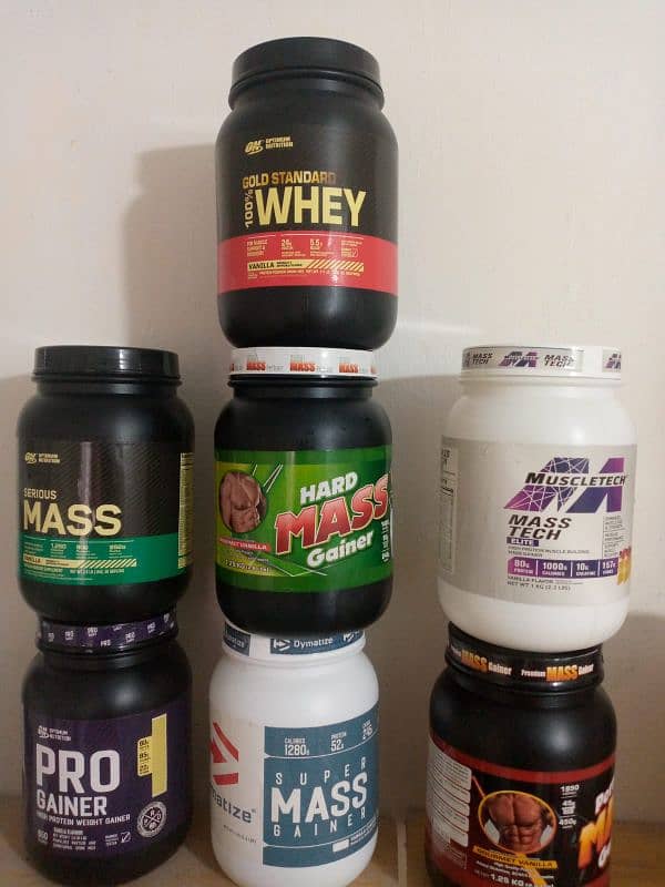 Whey Protein And Mass Gainer 100% Indian Great Results Read Add 2