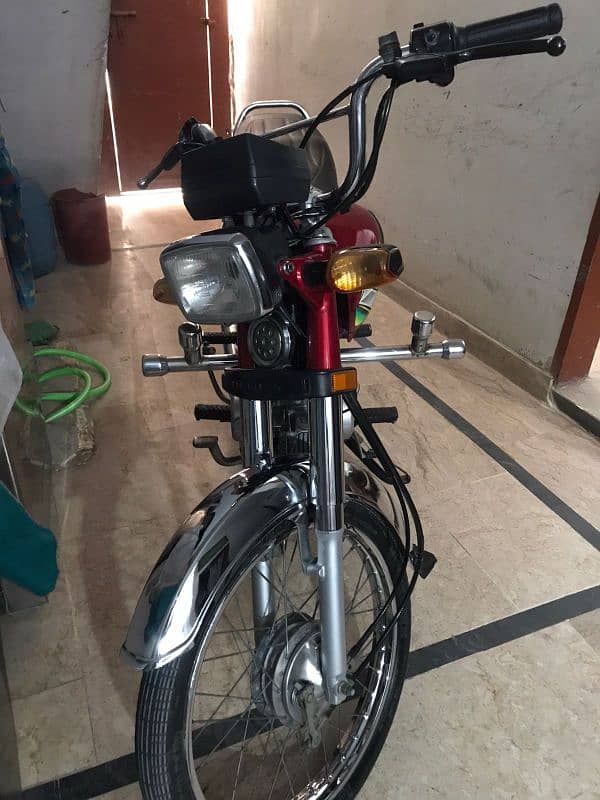 Honda CD 70cc for sale urgently complete files Karachi registration 0