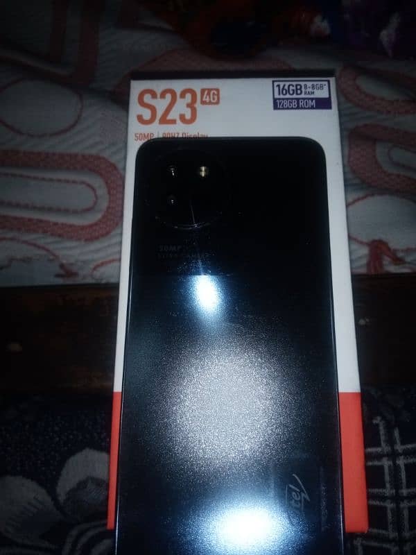 Itel s23 mobile 8+8ram 128GB storage 0