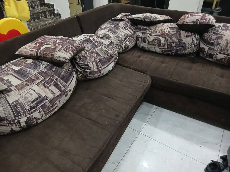 L shape sofa 1