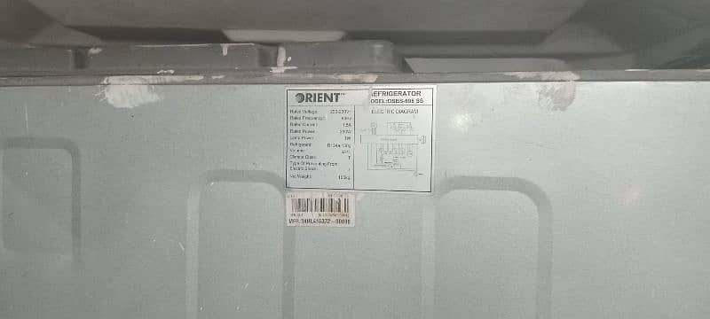 orient double door no froost fridge modle 698ss whtsup nbr 03057782346 11