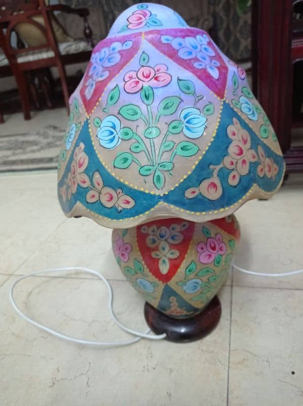 Multani Camel Skin Table Lamp 1