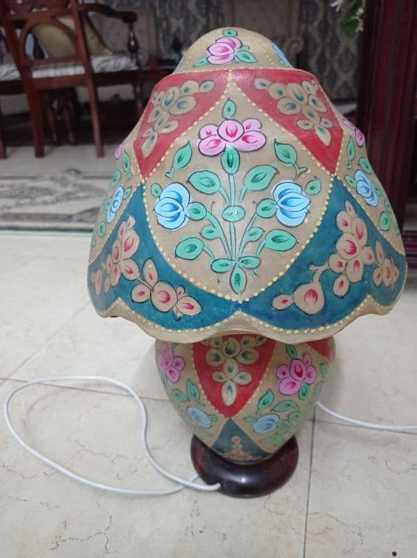 Multani Camel Skin Table Lamp 2